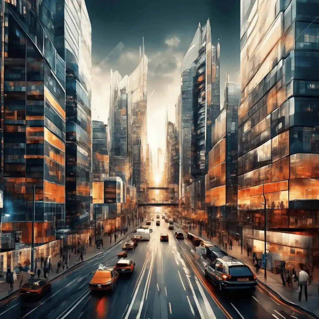 City Scape – William Hawkins
