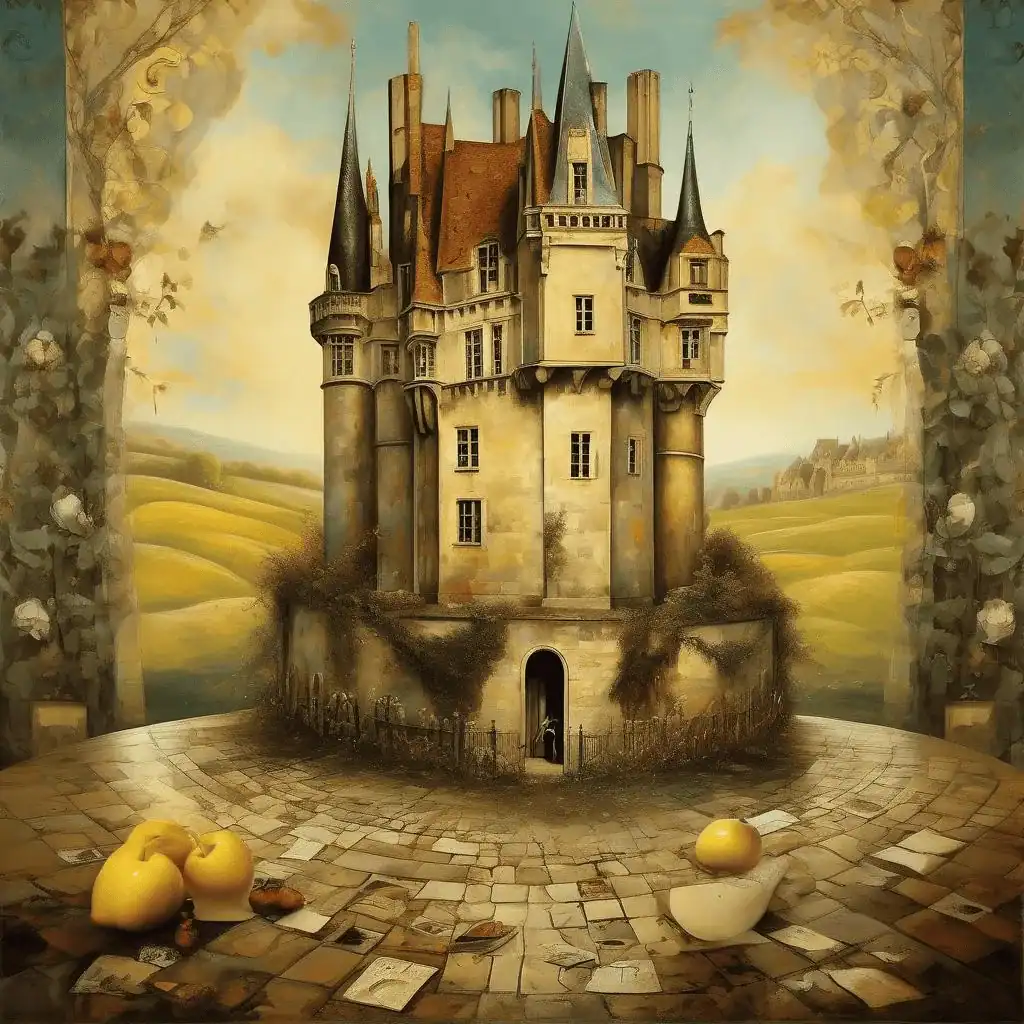 Le Plancher. Le Château Monbazillac. – Eva Danora
