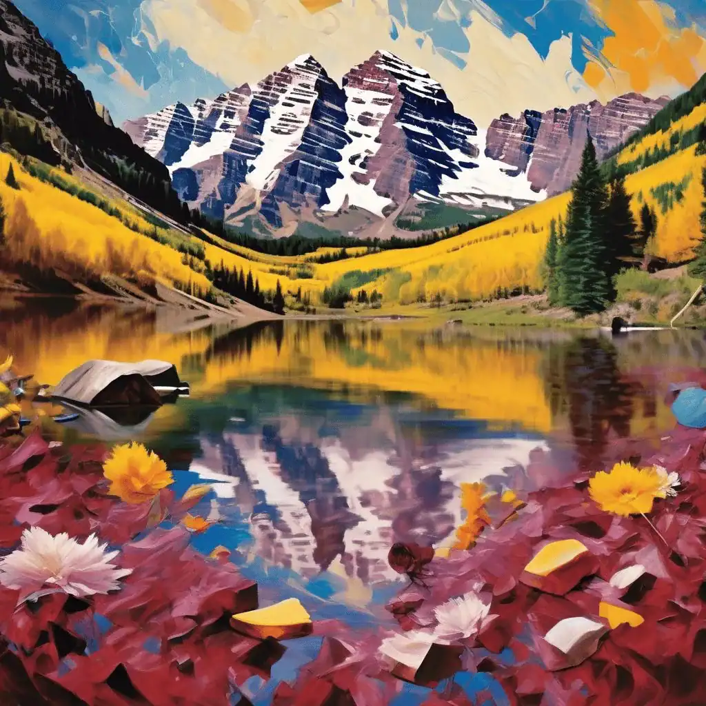 Maroon Bells – Malcolm Morley
